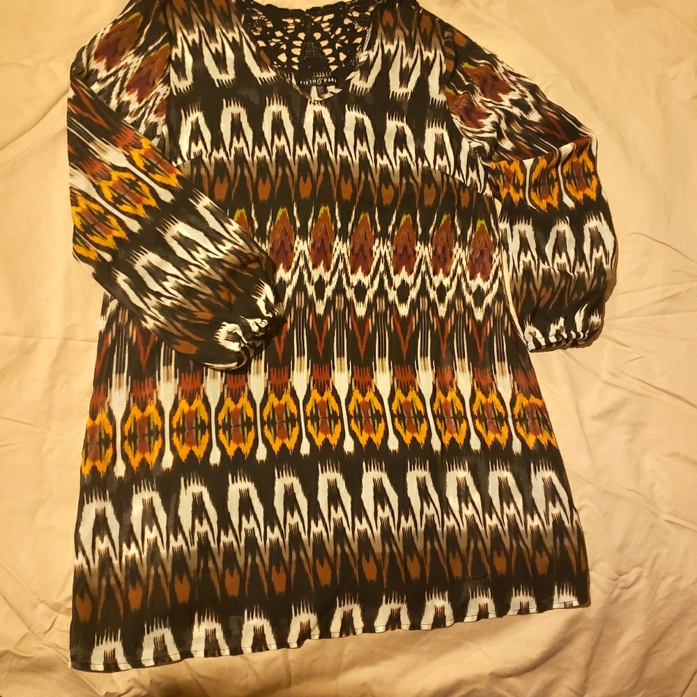 Fifth & Park tunic/dress with camisole